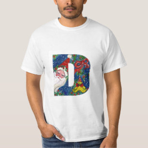 CHRISTMAS D BREV / JULTOMTEN MED RED RIBBON TEE