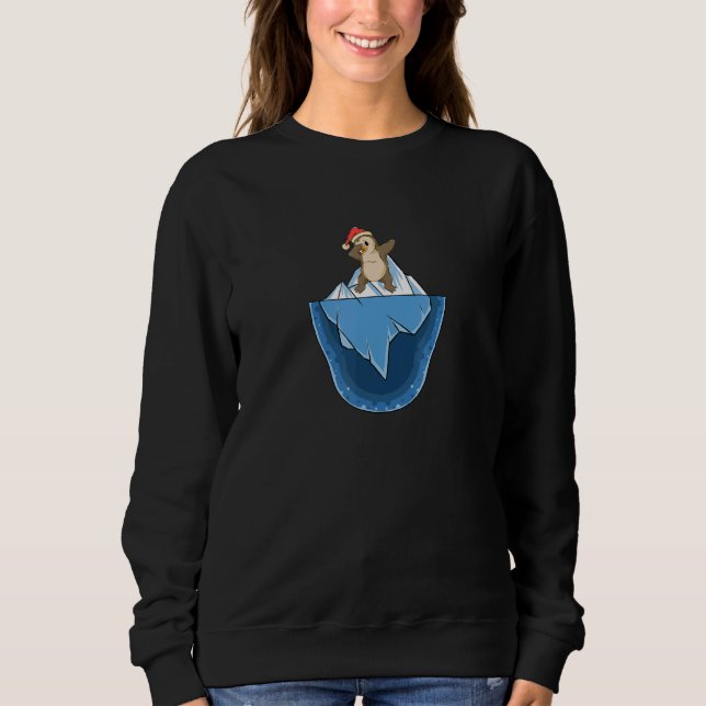Christmas Dabbing Xmas Winter Penguin Christmas Ch T Shirt (Framsida)