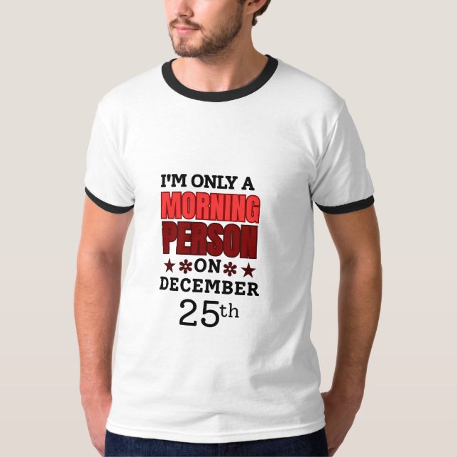 Christmas Day T Shirt (Framsida)