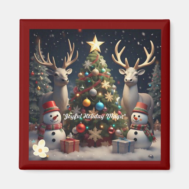 "Christmas Decor Ideas" Magnet (Framsidan)
