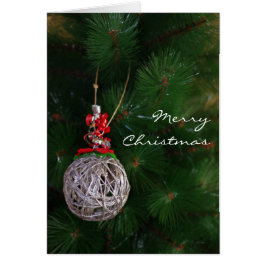 Christmas decoration Card Hälsningskort