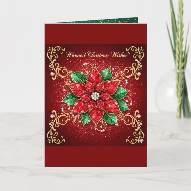 Christmas Decorative Card Helgkort (Framsida)
