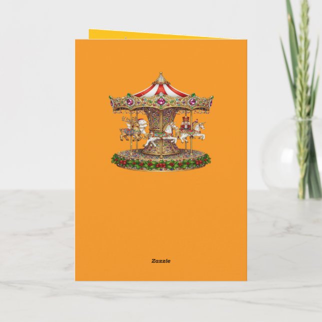 Christmas Decorative Card Helgkort (Baksida)