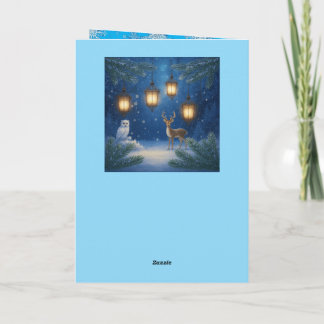 Christmas Decorative Card Helgkort