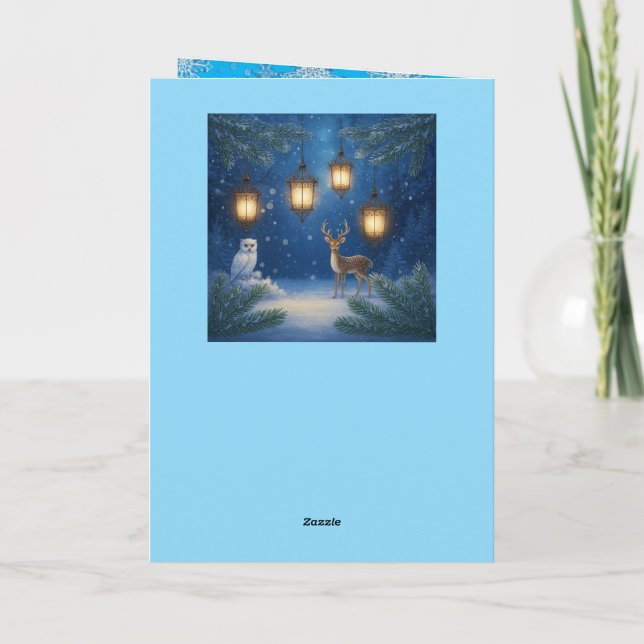 Christmas Decorative Card Helgkort (Baksida)