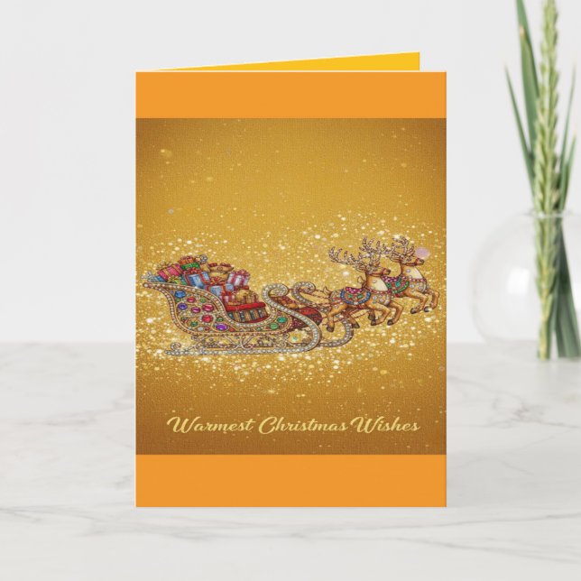 Christmas Decorative Card Helgkort (Framsida)