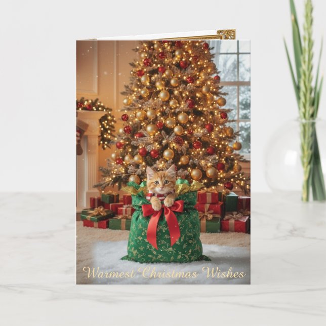 Christmas Decorative Card Helgkort (Framsida)