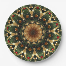 Christmas Decorative Holiday Paper Plate