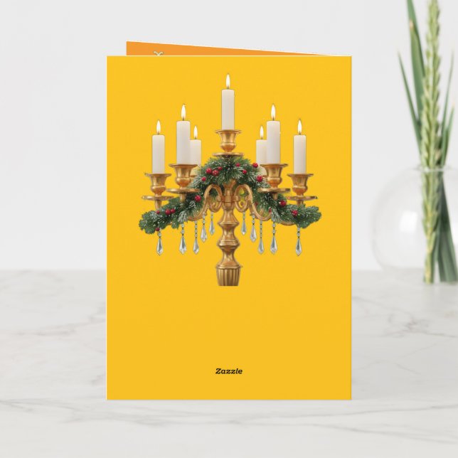 Christmas Decrative Helgkort (Baksida)