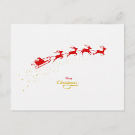 Christmas Deers Helg Vykort
