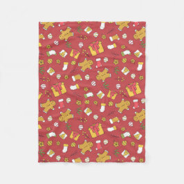 christmas dekorativ kudde fleecefilt