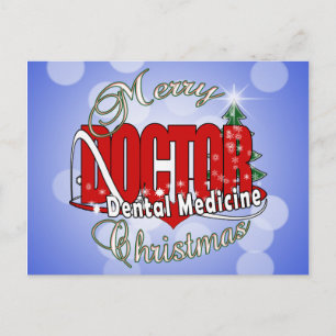 CHRISTMAS Dental Medicine DENTIST Helg Vykort