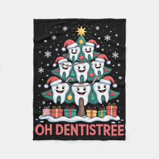 Christmas Dental Squad Oh Dentistree  Fleecefilt