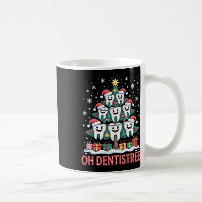 Christmas Dental Squad Oh Dentistree  Kaffemugg (Höger)