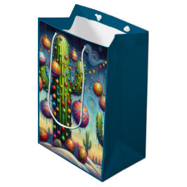 Christmas Desert Southwest Saguaro Cactus Seasonal