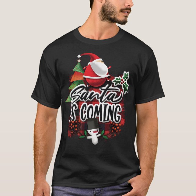 Christmas design, Christmas saying design. T Shirt (Framsida)
