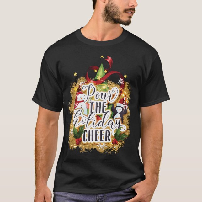 Christmas design, Christmas saying design. T Shirt (Framsida)