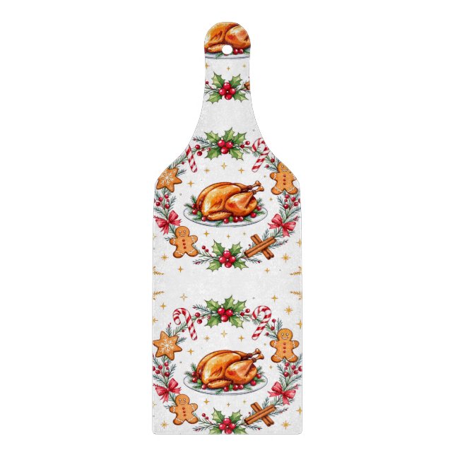 Christmas dinner, ginger cookies, candy canes (Framsidan)