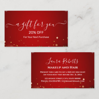Christmas Discount Card – Festive Holiday Savings Rabattkort