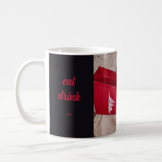Christmas Dog Be Furry Kaffemugg (Vänster)