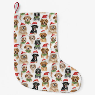 Christmas Dogs Liten Julstrumpa
