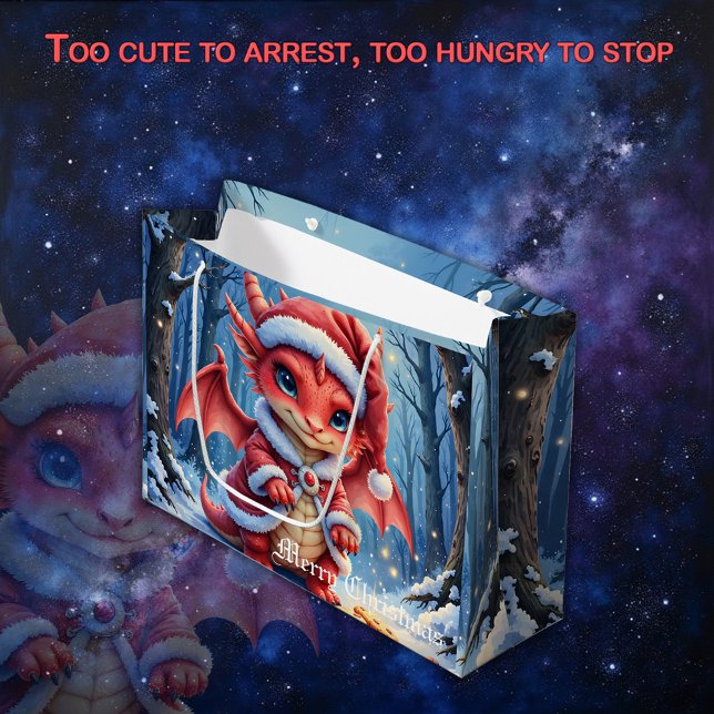 Christmas dragon, too cute to arrest,  (Skapare uppladdad)