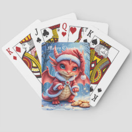 Christmas dragon, too cute to arrest,  casinokort
