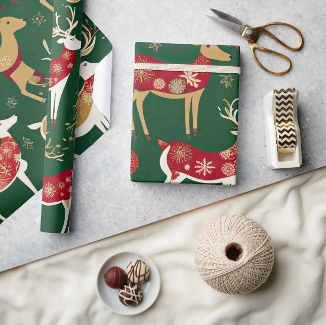 Christmas Elegance n18 Presentpapper (Hantverk)