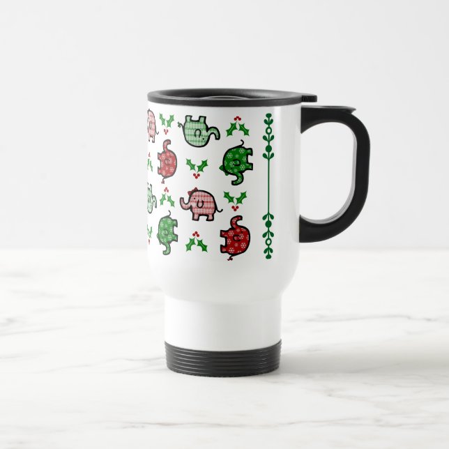 Christmas Elephant Thermal Tumbler Resemugg (Höger)