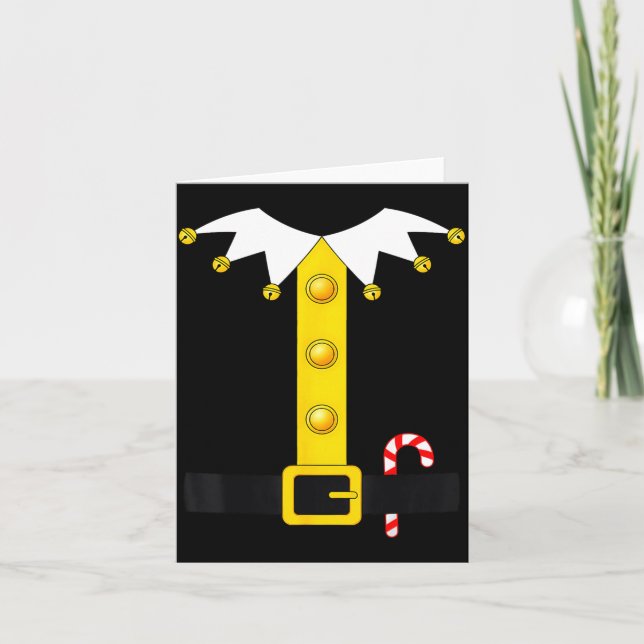 Christmas Elf Costume  Kort (Framsida)