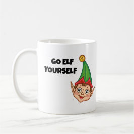 Christmas Elf, Go Elf Yourself Kaffemugg
