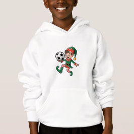 Christmas Elf Playing Soccer T Shirt