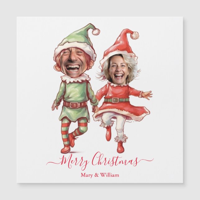 Christmas elves couple (Framsida)