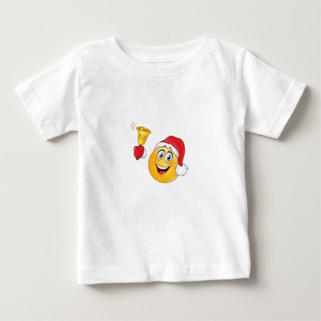 ***CHRISTMAS EMOGI*** T-SHIRT FÖR LILLA OBS (Framsida)