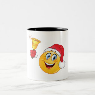 CHRISTMAS EMOJI (EMOTICON) MUGG