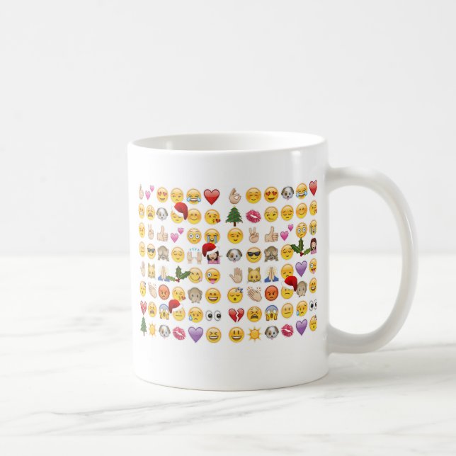 christmas emojis kaffemugg (Höger)