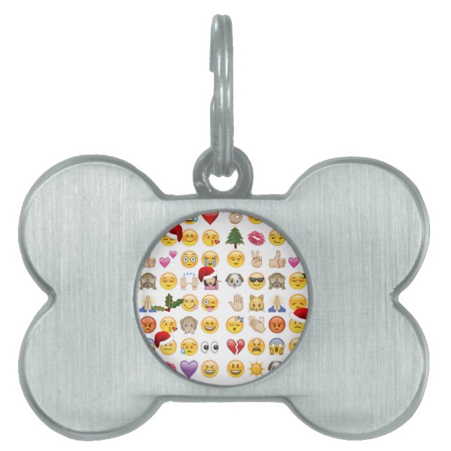 christmas emojis namnbricka husdjur (Framsidan)