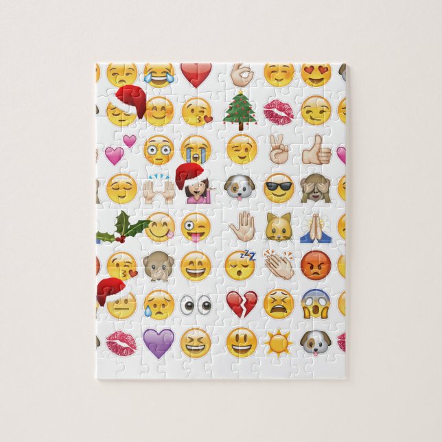 christmas emojis pussel (Vertikal)