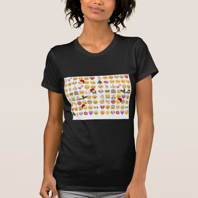 christmas emojis t shirt (Framsida)