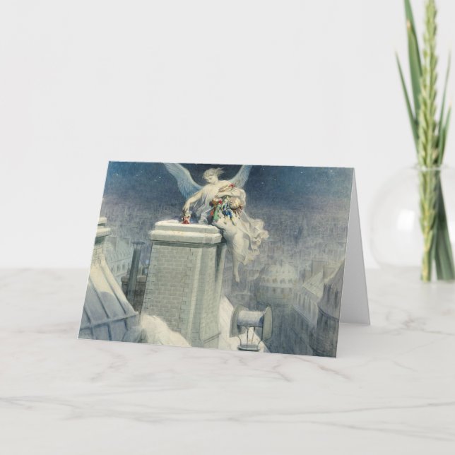 Christmas Eve - Gustave Dore Kort (Framsida)