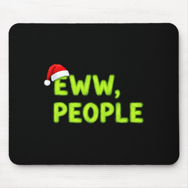 Christmas Eww, People Funny Sarcastic Santa Hat Xm Musmatta (Framsidan)