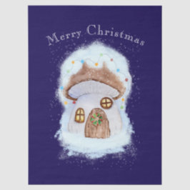 Christmas fairy house