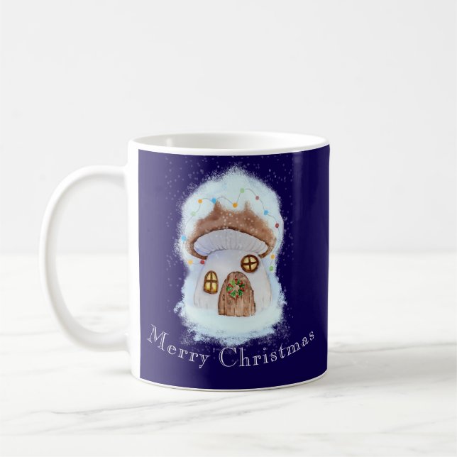 Christmas fairy house kaffemugg (Vänster)