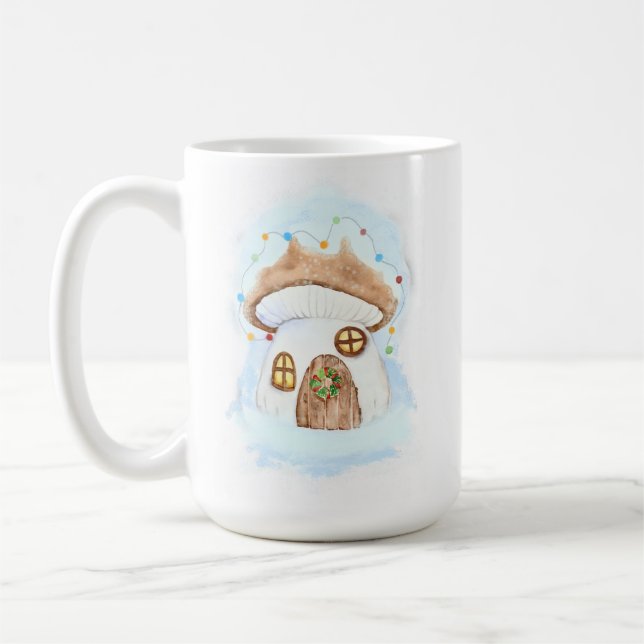 Christmas Fairytale House Kaffemugg (Vänster)