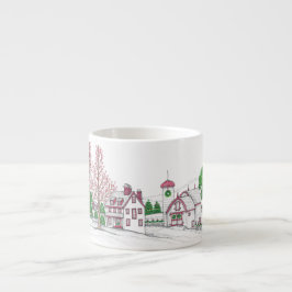 Christmas Farm Espresso Mug Espressomugg