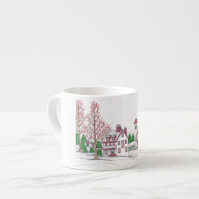 Christmas Farm Espresso Mug Espressomugg (Framsida vänster)