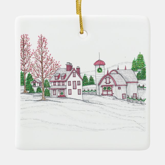 Christmas Farm Ornament (Framsida)