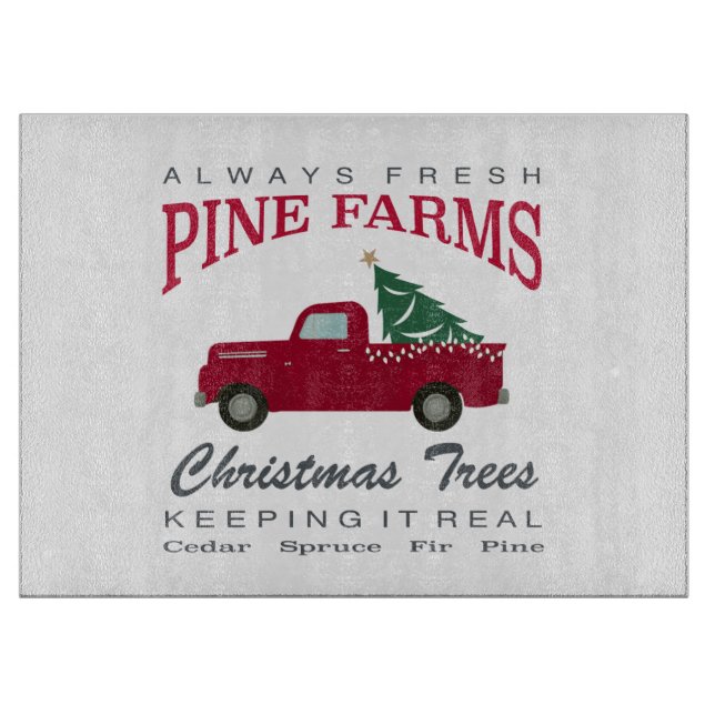 CHRISTMAS FARMHOUSE RED LASTBIL (Framsidan)