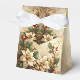 Christmas Floral Holiday Gift Box Presentaskar