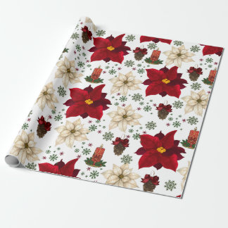 Christmas flowers presentpapper